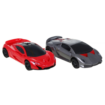 6-metrowy Tor wyścigowy dla dzieci 3-8 lat + Świetlne pętle 360 + 2 autka + Licznik okrążeń